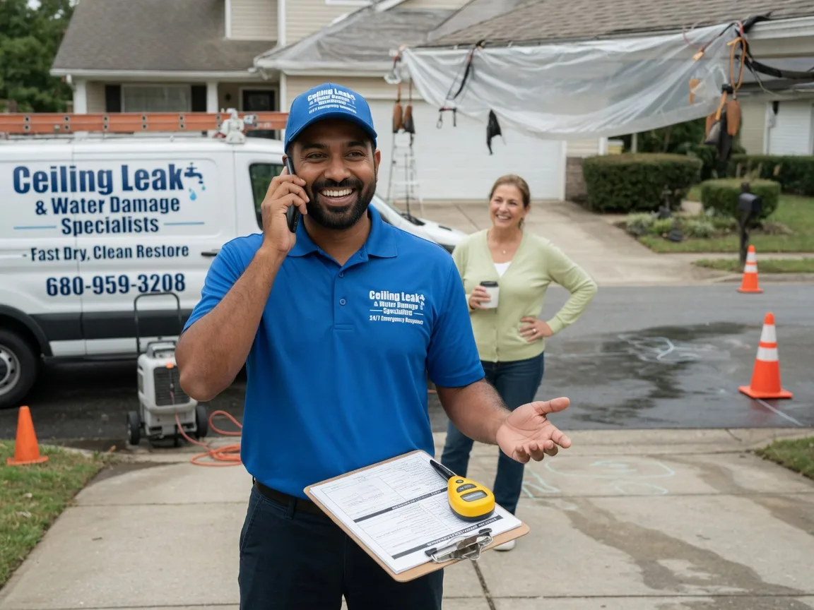 Ceiling Leak Cleanup Morrisville, PA FAQs